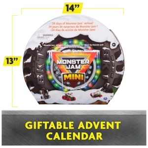 Set Advent Calendar Mini Monster Trucks 187 - 16 Masini si 9 Accesorii - Img 5