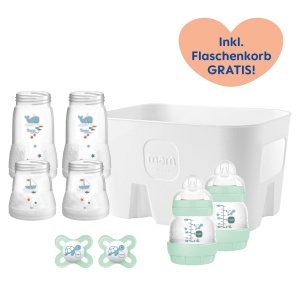Set biberoane anti-colici MAM Easy Start, 6 biberoane, 2 suzete, culoare mint - Img 2