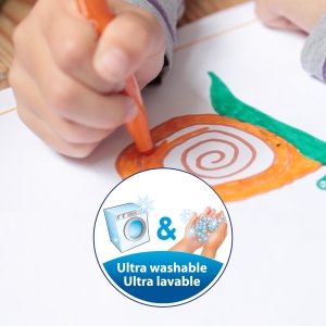 Set BIC Kids pentru incepatori, 36 piese, creioane colorate, markere si cerneala - Img 3