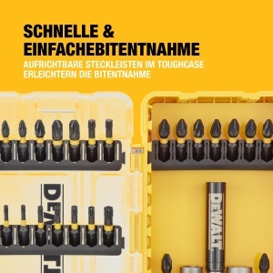 Set Biti si Accesorii DEWALT FLEXTORQ DT70742T-QZ 33 Piese Rezistent la Impact - Img 6