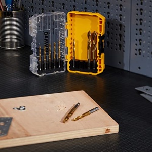 Set burghie metal DeWalt Extreme HSS-Tin DT50050 10 piese - Img 5