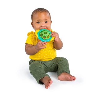 Set cadou Bright Starts cu 7 jucarii si muselini, BPA-free, unisex - Img 4