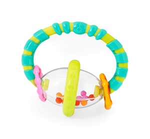 Set cadou Bright Starts cu 7 jucarii si muselini, BPA-free, unisex - Img 14
