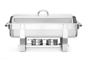 Set Chafing Dish HENDI Fiora, 2 GN 12 si 3 GN 13, Inox, 585x385x315mm