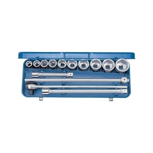 Set chei cu clichet GEDORE 34 Zoll, 14 piese, 6-cant, 22-50 mm