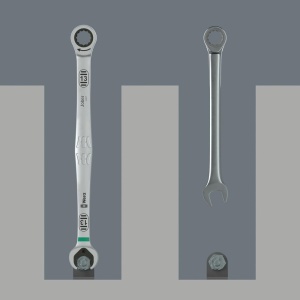 Set Chei cu Prindere Wera 6007 Joker 11 piese, lungi, din otel crom-molibden - Img 3