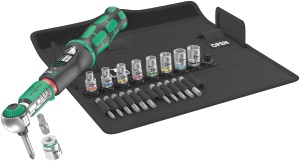 Set Chei Dinamometrice Wera Safe-Torque A 2, 23 piese, 2-12 Nm, Negru-Verde