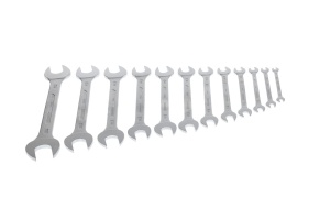 Set chei fixe GEDORE 12 piese, 6-32 mm, din otel vanadiu, cromate mate - Img 3