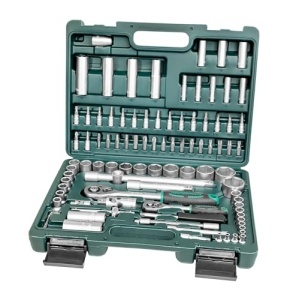 Set chei tubulare Bruder Mannesmann M98410 94 piese otel crom-vanadiu - Img 2