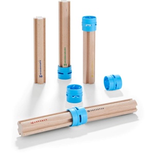Set complet HABA 304800 Kullerbu - Coloane inalte pentru piste accesorii pentru jocuri creative - Img 1