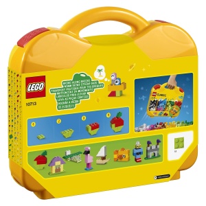 Set Constructie LEGO Classic 10713 cu Koffer, 213 Piese, Culoare Galbena - Img 6