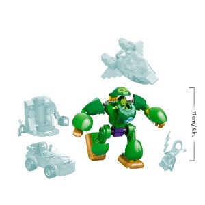 Set Constructie LEGO Marvel Loki vs. Echipa Iron Man 11211, 204 piese, 4 figurine - Img 9