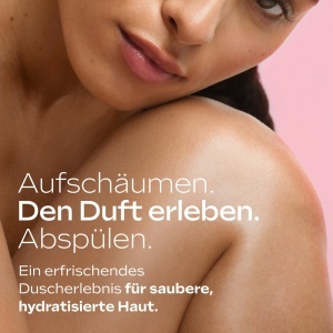 Set cosmetice naturale WELEDA Bio Pink Peach cu gel de dus, crema maini si balsam de buze - Img 4