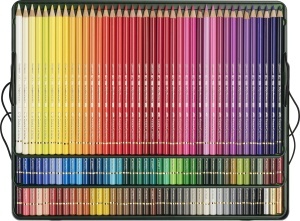 Set Creion Colorat Faber-Castell Polychromos 120 Culori Metalizat - Img 3