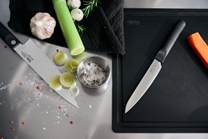 Set cutite bucatarie Fissler ProCut, 3 piese, lame otel inoxidabil, fabricate in Germania - Img 6
