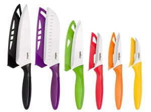 Set cutite bucatarie Zyliss, 6 piese, otel inoxidabil, ultra ascutite, maner ergonomic