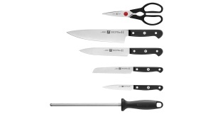 Set cutite ZWILLING Gourmet 7 piese, otel inoxidabil, negru, fabricat in Germania - Img 2