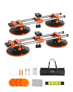 Set de 2 Conectori de Fuga VEVOR cu Suport Vakuum de 152 mm si Geanta de Transport
