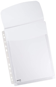 Set de 5 Folii de Protectie Leitz Maxi, A4, Capacitate 200 Foi, PVC de 0,17 mm - Img 3