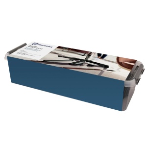 Set de accesorii Electrolux KIT19 pentru Q9 (set de duze pentru casa si masina, cutie de depozitare, furtun flexibil de aspiratie, perie moale pentru mobilier, instrument lung pentru crapaturi, atasament pentru perie de praf, negru) - Img 3