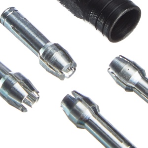 Set de accesorii pentru scule multifunctionale Dremel 4485, 4 dimensiuni de pensete piulita de fixare - Img 3