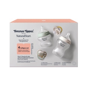 Set de Biberon Anti-Kolik Tommee Tippee Natural Start, 150ml si 260ml, 2 Suporturi - Img 3