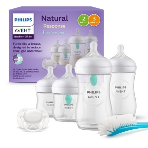Set de Biberon Philips AVENT SCD65711, 4 Biberonuri, Suport Anti-colici, 0-12 luni - Img 1