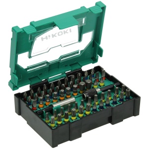 Set de biti HiKOKI 60 piese - Torx, PH, PZ, SL, Innensechskant, pentru profesionisti