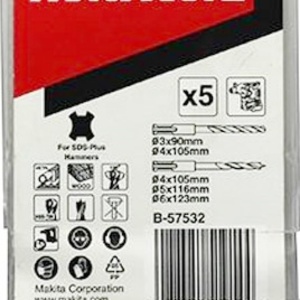 Set de biti scurti Makita B-57532, pentru lemn si metal, calitate originala - Img 3
