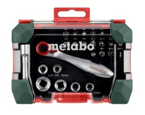 Set de Bituri si Chei Metabo SP, 26 piese, S 2-Bits si Steckschlussel