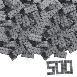 Set de blocuri de constructie Simba Blox 500 - 500 piese, compatibile cu alte marci, pentru copii de la 3 ani