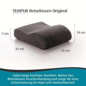 Set de calatorie TEMPUR cu geanta de transport, 5,5 kg - Img 3