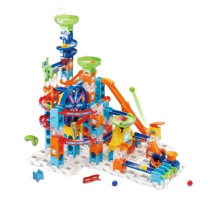 Set de Constructie cu Bile VTech Marble Rush XL100 - 135 Piese, Modul Electronic, 10 Bile - Img 4