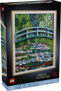 Set de Constructie LEGO Art Claude Monet - Briza de pe Seerosentei - 3179 piese - Img 8
