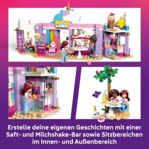 Set de constructie LEGO Friends Einhorn-Traumcafe 42684, 475 piese, tematica unicorn - Img 4
