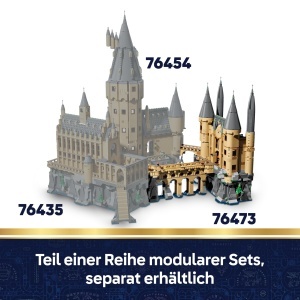 Set de Constructie LEGO Harry Potter Schloss Hogwarts 76473 - 2164 piese, 13 minifigurine - Img 7