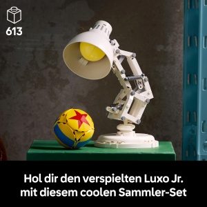Set de Constructie LEGO Ideas Disney Pixar Luxo Jr. 21357, 613 piese, decorativ - Img 2