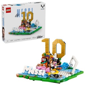 Set de Constructie LEGO Lionel Messi - Model 3D cu Minifigur, 500 Piese - Img 1