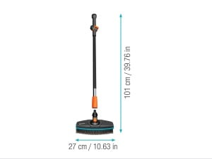 Set de curatare Gardena Cleansystem 18826-20 Perie Soft Maner 90 cm Detergent inclus - Img 2