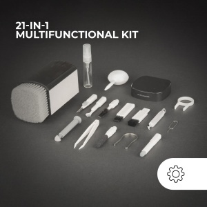 Set de curatare Mars Gaming MA-KIT 21in1, compact, pentru electronice - Img 2