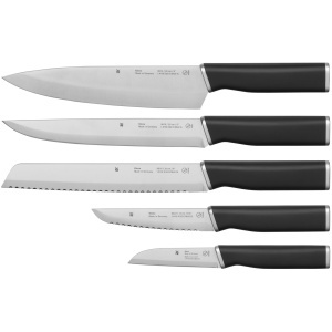 Set de cutite WMF Kineo 5 piese, otel inoxidabil, design ergonomic