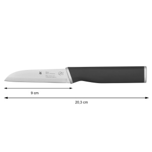 Set de cutite WMF Kineo Bucatarie 3 piese, fabricat in Germania, 3 cutite de bucatarie ascutite, taietura de performanta, design cinetic, otel special cu lama - Img 7