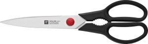 Set de cutite ZWILLING Vier Sterne cu bloc autoascutitor, 7 piese, gri - Img 8