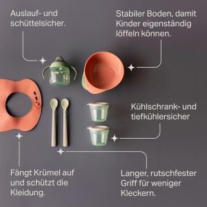 Set de Diversificare Tommee Tippee, 4 luni, 100 Rezistent la Scurgeri - Img 4