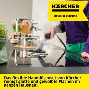 Set de duze flexibile Karcher cu microfibra pentru curatare eficienta - Img 2
