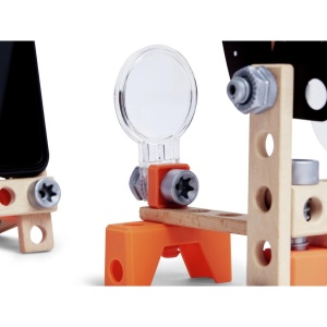 Set de experimente Hape Junior Inventor Optisches Labor 8 experimente educativ - Img 8
