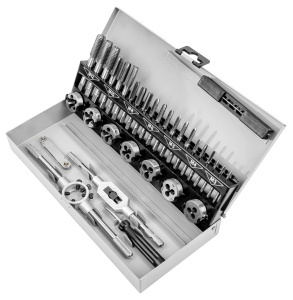 Set de filetare Bruder Mannesmann M53250-B 32 piese cu accesorii si garantie 10 ani - Img 3