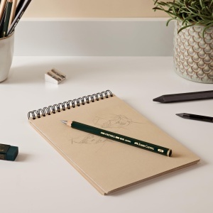 Set de Grafit Faber-Castell Pitt - 7 piese, 2B si 6B, cu ascutitor metalic - Img 2