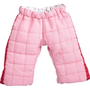 Set de imbracaminte HABA 304110 pentru papusi de 30 cm, roz si rosu, cu accesorii - Img 2