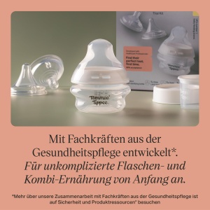 Set de inceput Tommee Tippee Natural Start cu sticla de 60 ml si 2 suzete - Img 3